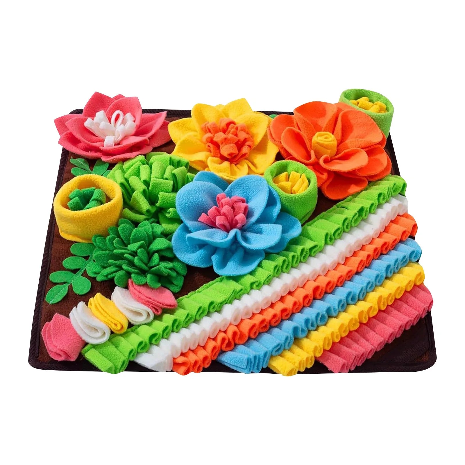 Pet Sniffing Pad Dog And Cat Foraging Toys Indoor Play Eating Mat Relieve Stress And Release Energy Treasure Hunting Slow Food
