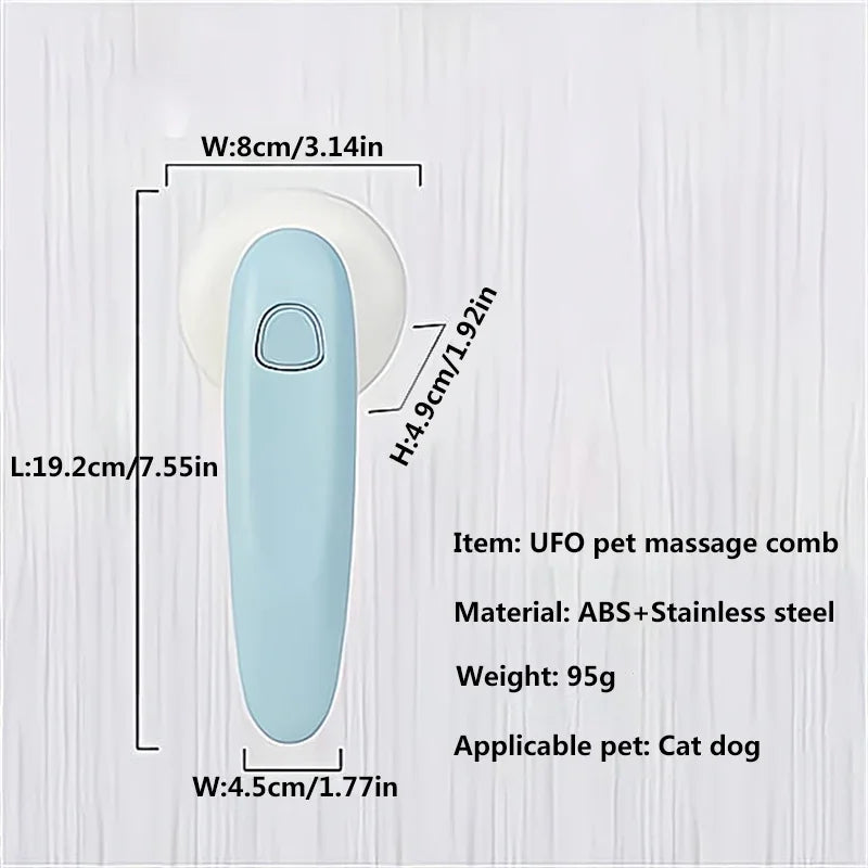 Pet Hair Comb for Cats and Dogs, Self Cleaning Brush, Massage Combs, Grooming Products, Dogs