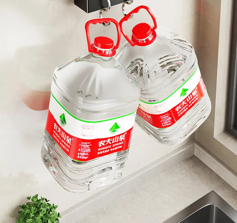 Kitchen knife storage box, knife holder, non-perforation, wall-mounted rack, kitchen items，kitchen accessories organizer