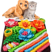 Pet Sniffing Pad Dog And Cat Foraging Toys Indoor Play Eating Mat Relieve Stress And Release Energy Treasure Hunting Slow Food